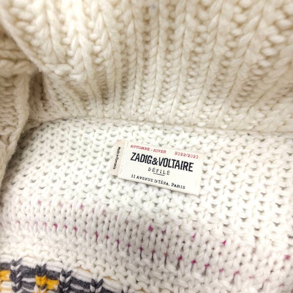 Women's Multicolor Graphic Sweater - Picture 6 of 14